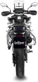 Exhaust Tip With Noise Certification Lv One Evo Stainless Steel Carbon Fiber End Cap - Leovince Compatible With Husqvarna Norden 901 (2022-2026)