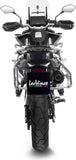 Système D'Échappement Homologué Au Niveau Sonore Lv One Evo Acier Embout Carbon Fiber - Leovince Compatible Avec Husqvarna Norden 901 (2022-2026)