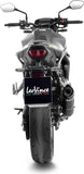 Échappement Sans Homologation Sonore Lv One Evo Acier Noir Embout Carbon Fiber - Leovince Compatible Avec Honda Cb 750 Hornet (2025-2026)
