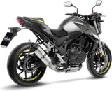 Système D'Échappement Homologué Au Niveau Sonore Lv One Evo Acier Embout Carbon Fiber - Leovince Compatible Avec Honda Cb 750 Hornet (2025-2026)