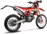 Échappement Sans Homologation Sonore Lv-X Evo Acier Embout Carbon Fiber - Leovince Compatible Avec Gasgas Ec 250 F (2020-2023)