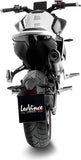 Échappement Sans Homologation Sonore Lv One Evo Acier Embout Carbon Fiber - Leovince Compatible Avec Cfmoto 800 Nk Advanced (2023-2024)