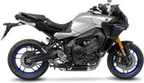 Complete Exhaust System Without Catalytic Converter And Without Sound Certification Lv Race Stainless Steel - Leovince Compatible With Yamaha Tracer 9 Gt (2025-2026)