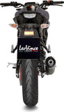 Complete Exhaust System Without Catalytic Converter And Without Sound Certification Lv One Evo Carbon Fiber Carbon Fiber End Cap - Leovince Compatible With Yamaha Yzf-R 125 (2021-2024)