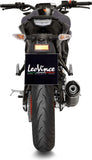 Système D'Échappement Complet Non Catalysé Et Sans Homologation Acoustique Lv One Evo Carbon Fiber Embout Carbon Fiber - Leovince Compatible Avec Yamaha Mt-125 (2025-2026)