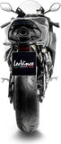 Échappement Sans Homologation Sonore Lv One Evo Acier Noir Embout Carbon Fiber - Leovince Compatible Avec Honda Cbr 600 Rr (2024-2026)