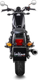 Échappement Sans Homologation Sonore Classic Racer Acier Noir Embout Acier - Leovince Compatible Avec Honda Cmx 500 Rebel (2024-2026)