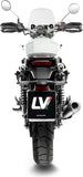 Système D'Échappement Homologué Au Niveau Sonore Classic Racer Acier Embout Acier - Leovince Compatible Avec Honda Gb 350 S (2025-2026)