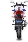 Échappement Sans Homologation Sonore Lv-10 Acier Embout Acier - Leovince Compatible Avec Honda Cbr 300 R (2014-2017)