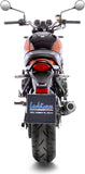 Système D'Échappement Homologué Au Niveau Sonore Lv-10 Acier Noir Embout Acier - Leovince Compatible Avec Kawasaki Z 900 Rs (2018-2024)