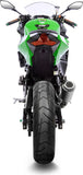 Échappement Sans Homologation Sonore Lv-10 Acier Embout Acier - Leovince Compatible Avec Kawasaki Ninja 400 (2018-2021)