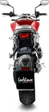 Système D'Échappement Homologué Au Niveau Sonore Lv-10 Acier Noir Embout Acier - Leovince Compatible Avec Honda Cb 1000 R Neo Sports Café (2018-2024)