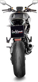 Exhaust Tip Without Sound Certification Lv-10 Steel Black Stainless Steel End Cap - Leovince Compatible With Ktm 1290 Super Duke R (2017-2019)