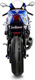 Échappement Sans Homologation Sonore Lv-10 Acier Noir Embout Acier - Leovince Compatible Avec Suzuki Gsx-R 1000 - R (2017-2021)
