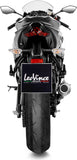 Exhaust Tip Without Sound Certification Lv-10 Steel Black Stainless Steel End Cap - Leovince Compatible With Kawasaki Zx 6R Ninja (2013-2016)