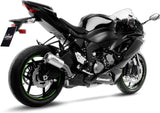 Échappement Sans Homologation Sonore Lv-10 Acier Embout Acier - Leovince Compatible Avec Kawasaki Zx 6R Ninja (2013-2016)