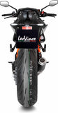 Échappement Sans Homologation Sonore Lv-10 Acier Noir Embout Acier - Leovince Compatible Avec Ktm 1290 Super Duke R - Rr (2021-2023)