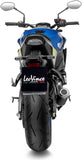 Système D'Échappement Homologué Au Niveau Sonore Lv-10 Acier Noir Embout Acier - Leovince Compatible Avec Suzuki Gsx-S 950 (2021-2023)