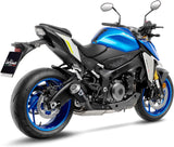 Système D'Échappement Homologué Au Niveau Sonore Lv-10 Carbon Fiber Embout Acier - Leovince Compatible Avec Suzuki Gsx-S 1000 (2021-2026)