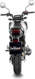 Système D'Échappement Complet Non Catalysé Et Sans Homologation Acoustique Lv-10 Carbon Fiber Embout Acier - Leovince Compatible Avec Honda Msx 125 (2022-2024)