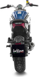 Système D'Échappement Homologué Au Niveau Sonore Lv-10 Acier Embout Acier - Leovince Compatible Avec Cfmoto 700 Cl-X Heritage (2021-2023)