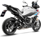 Système D'Échappement Homologué Au Niveau Sonore Lv-10 Acier Noir Embout Acier - Leovince Compatible Avec Bmw S 1000 Xr (2020-2023)