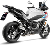 Système D'Échappement Homologué Au Niveau Sonore Lv-10 Acier Embout Acier - Leovince Compatible Avec Bmw S 1000 Xr (2020-2023)
