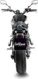 Complete Exhaust System Without Catalytic Converter And Without Sound Certification Lv-10 Stainless Steel Stainless Steel End Cap - Leovince Compatible With Yamaha Mt-07 (2021-2024)