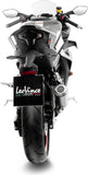 Échappement Sans Homologation Sonore Lv-10 Acier Embout Acier - Leovince Compatible Avec Cfmoto 450 Ss - Sr (2023-2024)