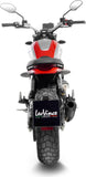Exhaust Tip With Noise Certification Lv-10 Steel Full Black Steel Black End Cap - Leovince Compatible With Ducati Scrambler 800 Night Shift (2025-2026)
