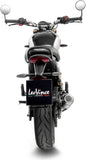 Échappement Sans Homologation Sonore Lv-10 Acier Embout Acier - Leovince Compatible Avec Triumph Scrambler 400 X (2024-2026)