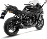 Système D'Échappement Homologué Au Niveau Sonore Lv-10 Acier Noir Embout Acier - Leovince Compatible Avec Suzuki Gsx-S 1000 Gt (2021-2024)