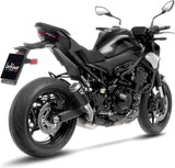 Système D'Échappement Homologué Au Niveau Sonore Lv-10 Acier Noir Embout Acier - Leovince Compatible Avec Kawasaki Z 900 A2 (2025-2026)