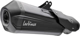 Échappement Sans Homologation Sonore Lv-12 R Acier Noir Embout Carbon Fiber - Leovince Compatible Avec Ktm 1290 Super Adventure R - S (2021-2024)