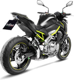 Échappement Sans Homologation Sonore Lv Corsa Carbon Fiber Embout Acier - Leovince Compatible Avec Kawasaki Z 900 A2 (2025-2026)
