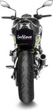 Échappement Sans Homologation Sonore Lv Corsa Carbon Fiber Embout Acier - Leovince Compatible Avec Kawasaki Z 900 A2 (2025-2026)