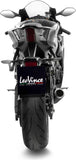 Échappement Sans Homologation Sonore Lv Corsa Acier Noir Embout Acier - Leovince Compatible Avec Yamaha Yzf-R6 (2006-2021)