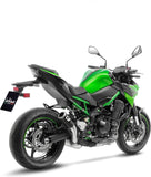 Échappement Sans Homologation Sonore Lv Corsa Carbon Fiber Embout Acier - Leovince Compatible Avec Kawasaki Z 900 (2020-2024)