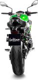 Système D'Échappement Homologué Au Niveau Sonore Lv Corsa S Acier Noir Embout Acier - Leovince Compatible Avec Kawasaki Z 900 (2020-2024)