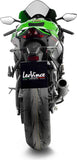 Échappement Sans Homologation Sonore Lv Corsa Carbon Fiber Embout Acier - Leovince Compatible Avec Kawasaki Zx 10Rr Ninja (2017-2020)