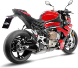 Échappement Sans Homologation Sonore Lv Corsa Acier Noir Embout Acier - Leovince Compatible Avec Bmw S 1000 Rr (2025-2026)