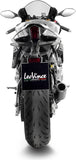 Échappement Sans Homologation Sonore Lv Corsa Carbon Fiber Embout Acier - Leovince Compatible Avec Yamaha Yzf-R1 - M 1000 (2017-2019)