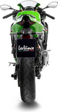 Échappement Sans Homologation Sonore Lv Corsa S Titanium Embout Acier - Leovince Compatible Avec Kawasaki Zx 4Rr Ninja (2024-2026)