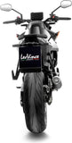 Échappement Sans Homologation Sonore Lv Corsa S Acier Noir Embout Acier - Leovince Compatible Avec Ktm 990 Duke - R (2024-2026)