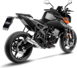 Exhaust Tip Without Sound Certification Lv Corsa S Titanium Stainless Steel End Cap - Leovince Compatible With Ktm 990 Duke - R (2024-2026)