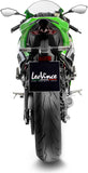 Exhaust Tip Without Sound Certification Lv Corsa S Titanium Stainless Steel End Cap - Leovince Compatible With Kawasaki Zx 6R Ninja (2013-2016)