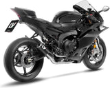 Système D'Échappement Complet Non Catalysé Et Sans Homologation Acoustique Lv Corsa Carbon Fiber Embout Acier - Leovince Compatible Avec Yamaha Yzf-R9 900 (2025-2026)