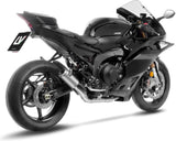 Système D'Échappement Complet Non Catalysé Et Sans Homologation Acoustique Lv Corsa Titanium Embout Acier - Leovince Compatible Avec Yamaha Yzf-R9 900 (2025-2026)