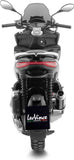 Système D'Échappement Complet Non Catalysé Et Sans Homologation Acoustique Gp Corsa Carbon Fiber - Leovince Compatible Avec Aprilia Sr Gt 200 - Sport (2022-2024)