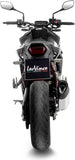 Échappement Sans Homologation Sonore Lv-14 R Acier Embout Carbon Fiber - Leovince Compatible Avec Honda Cb 750 Hornet (2025-2026)